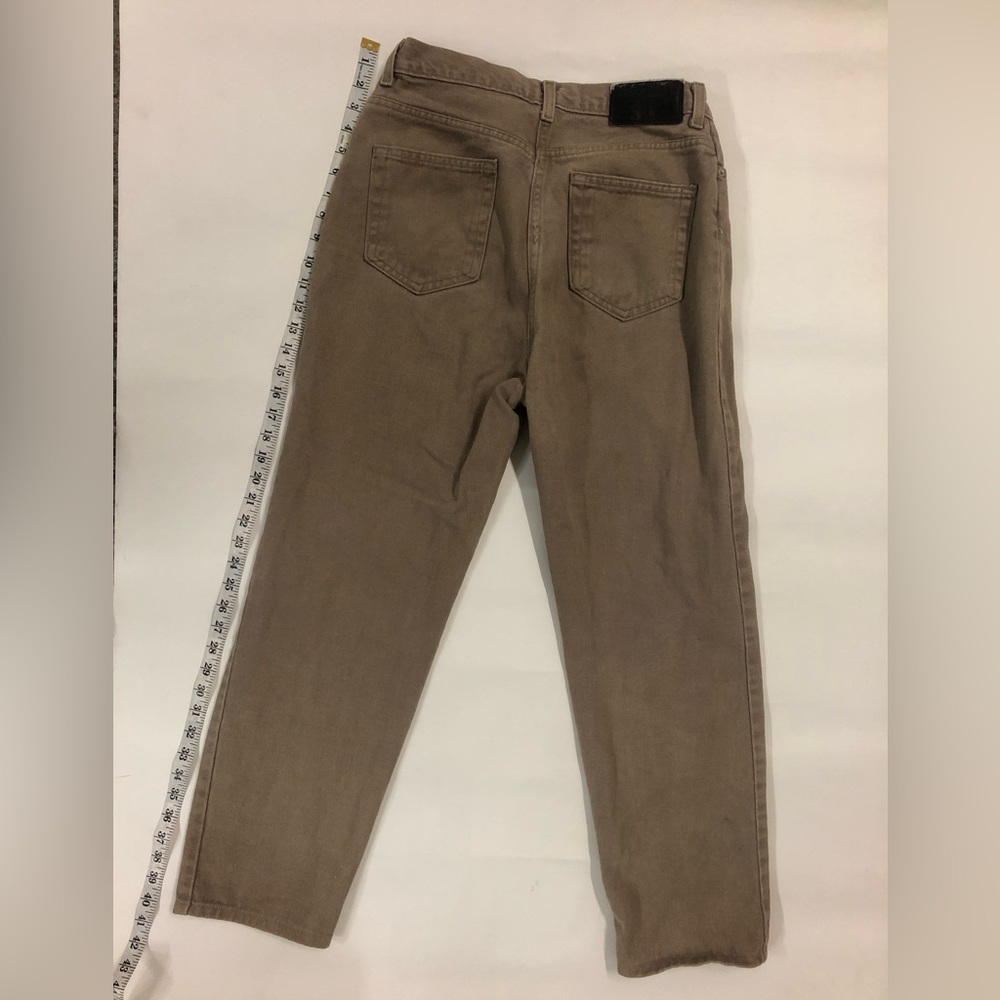 "Faded glory, authentic blue jeans" size 10, beige